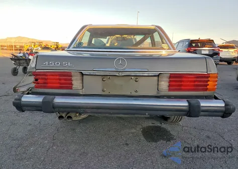 1974 Mercedes Benz Sl450 from USA, damaged, VIN 10704412020344